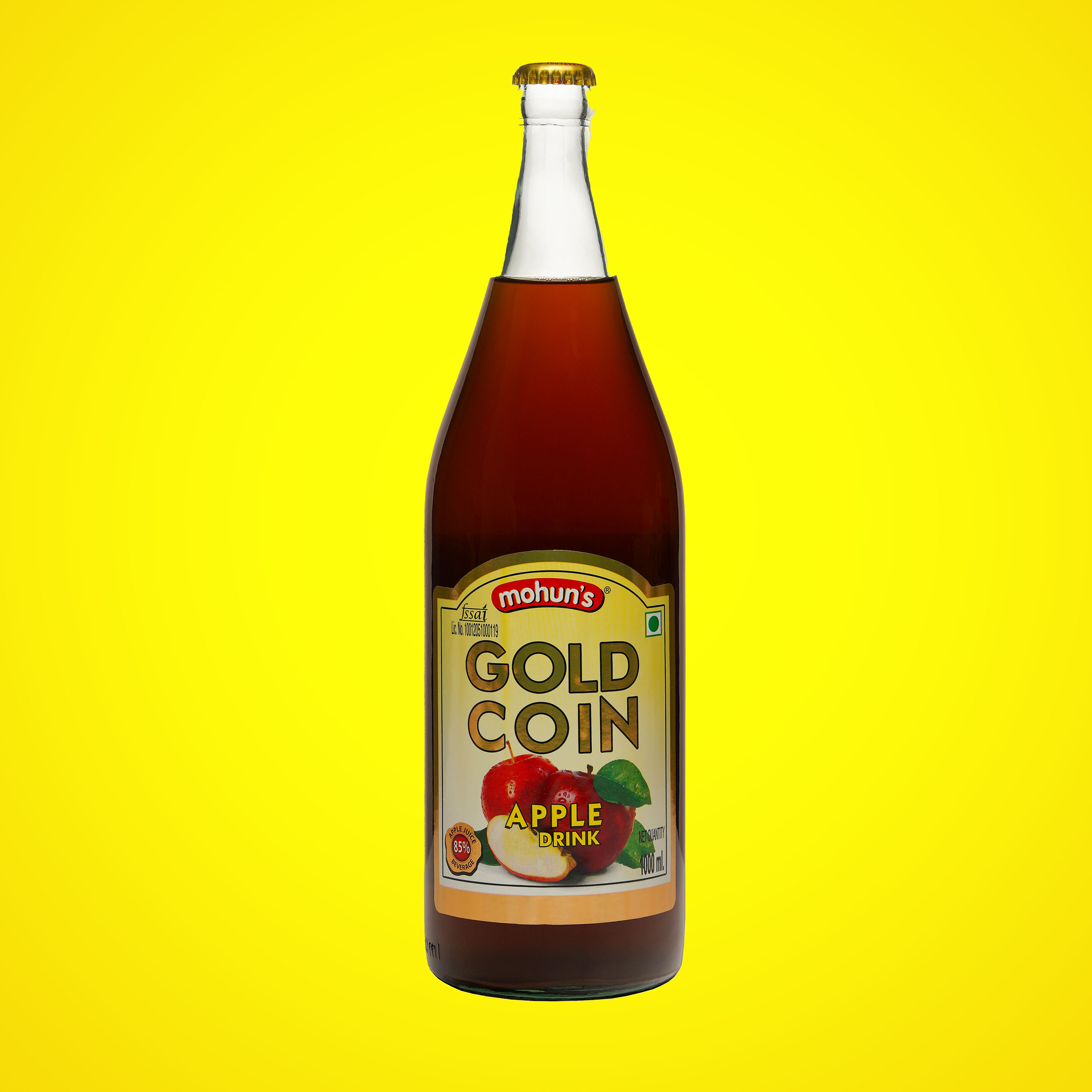 Gold Coin Apple Drink 1 Ltr