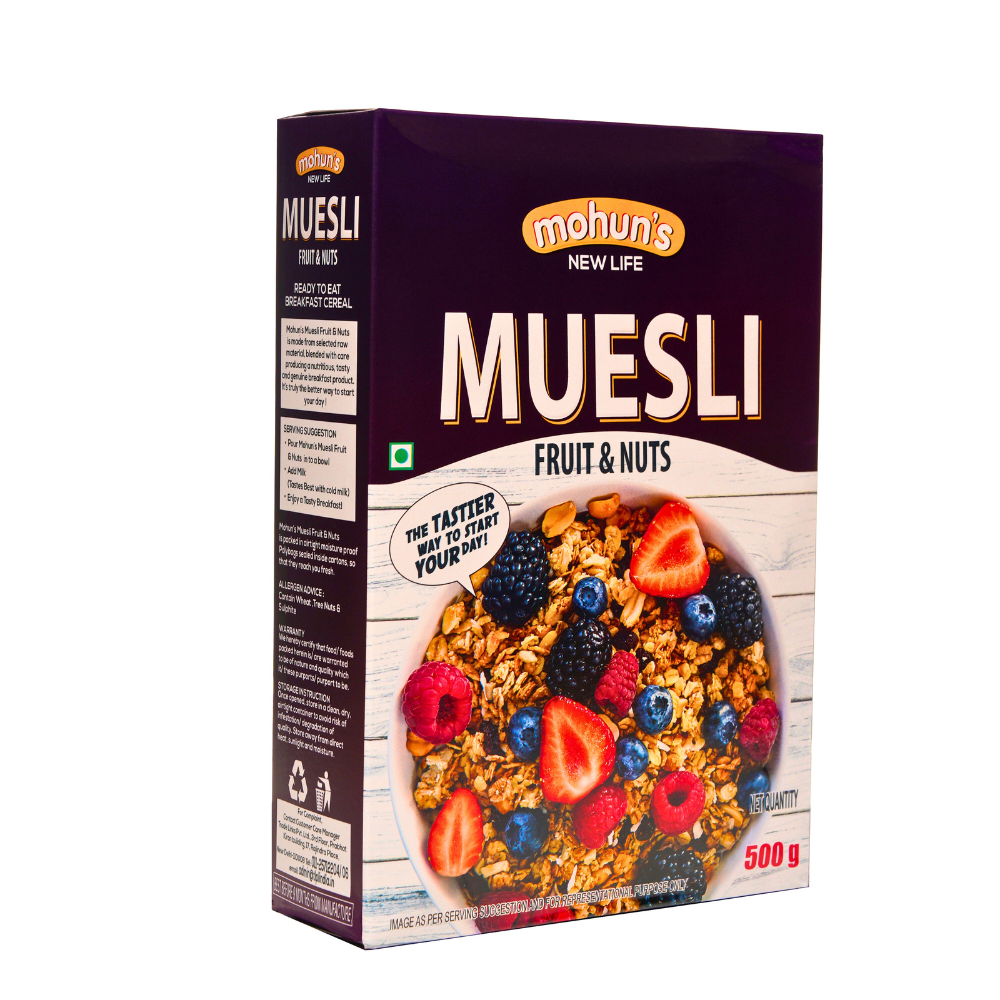 Muesli: Fruit & Nuts