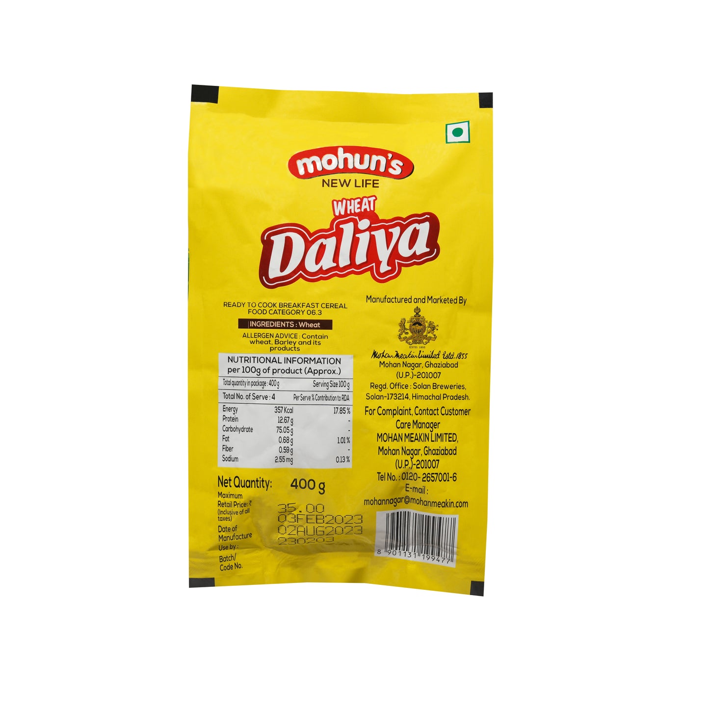 Wheat Daliya